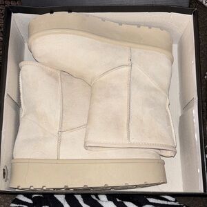 Extreme by Eddie Marc beige boots